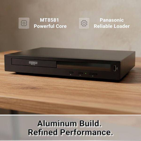 Krovatar 4K UHD Blu-ray Player with Dolby Vision and HDR10+