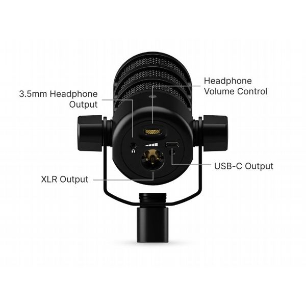 Rode PodMic USB - Versatile Dynamic Broadcast Microphone