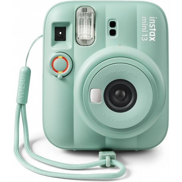 Fuji Instax Mini 13 Lagoon Green and 20 Shot Film Bundle