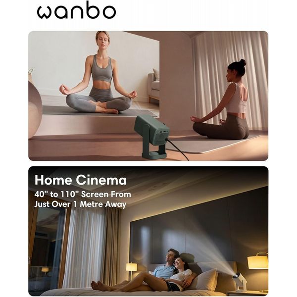Wanbo Cube 1 - White Portable Projector
