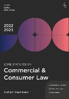 Core Statutes on Commercial & Consumer Law 2022-23