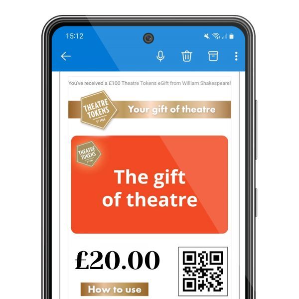 Theatre Token eGift Card - �20