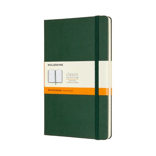 Moleskine Large Ruled Hard Covercover Notebook: Myrtle Green