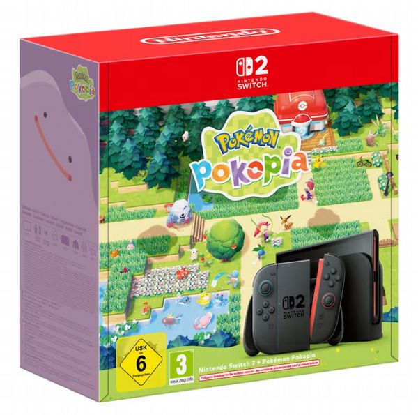 Nintendo Switch 2 Console & Pokemon Pokopia Bundle