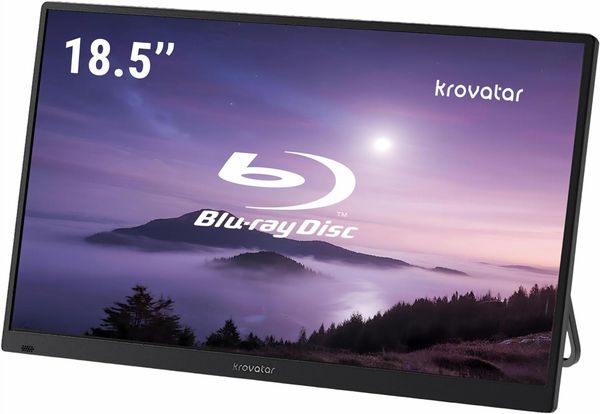 Krovatar 18.5�� FHD IPS 1080P Blu Ray Disc Player with Monitor